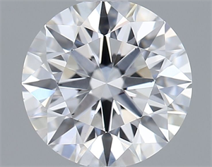 Picture of Lab Grown Diamond 1.02 Carats, Round with Ideal Cut, D Color, VS2 Clarity and Certified by IGI