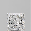 Natural Diamond 3.20 Carats, Princess with  Cut, F Color, SI2 Clarity and Certified by GIA
