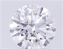 Lab Grown Diamond 0.93 Carats, Round with Ideal Cut, D Color, VVS2 Clarity and Certified by IGI