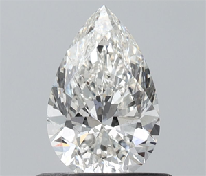 Foto Diamante Natural 0.60 quilates, De pera , Color G, claridad SI1 y certificado IGI de