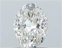 Natural Diamond 1.01 Carats, Oval with  Cut, I Color, VS1 Clarity and Certified by GIA