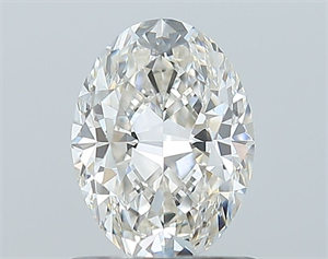 Picture of Natural Diamond 1.01 Carats, Oval with  Cut, I Color, VS1 Clarity and Certified by GIA