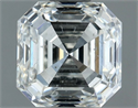 Natural Diamond 1.01 Carats, Asscher with  Cut, G Color, SI1 Clarity and Certified by IGI