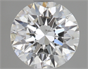 0.50 Carats, Round Diamond with Excellent Cut, F Color, SI2 Clarity and Certified by GIA