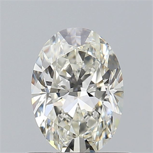 Picture of Natural Diamond 0.60 Carats, Oval with  Cut, H Color, VVS1 Clarity and Certified by GIA