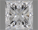0.51 quilates, Princesa Diamante , Color D, claridad SI1 y certificado por GIA