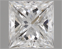 0.51 quilates, Princesa Diamante , Color E, claridad VVS2 y certificado por GIA