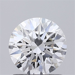 Picture of Lab Grown Diamond 1.03 Carats, Round with Excellent Cut, D Color, VVS2 Clarity and Certified by IGI