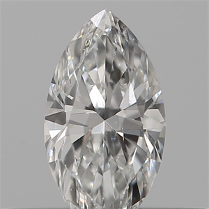 Picture of Natural Diamond 0.19 Carats, Marquise with  Cut, F Color, SI1 Clarity and Certified by IGI