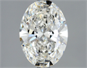 Diamante Natural 2.01 quilates, Ovalado , Color G, claridad SI1 y certificado GIA