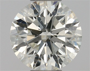 Foto Diamante Natural 0.40 quilates, Redondo , Color J, claridad SI1 y certificado GIA de