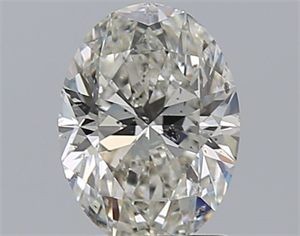 Picture of Natural Diamond 1.50 Carats, Oval with  Cut, H Color, SI2 Clarity and Certified by GIA