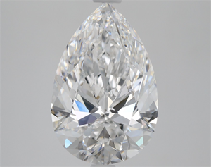 Foto Diamante Natural 3.01 quilates, De pera , Color D, claridad IF y certificado GIA de