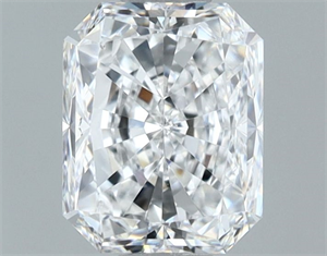 Foto Diamante Natural 1.32 quilates, Radiante , Color F, claridad SI1 y certificado GIA de