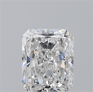 Picture of Natural Diamond 2.51 Carats, Radiant with  Cut, F Color, SI2 Clarity and Certified by GIA
