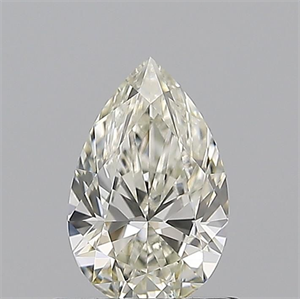 Foto Diamante Natural 0.71 quilates, De pera , Color J, claridad VVS2 y certificado GIA de