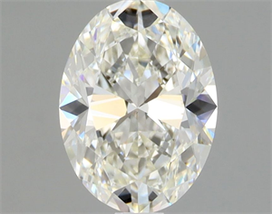 Foto Diamante Natural 0.90 quilates, Ovalado , Color I, claridad VS2 y certificado GIA de