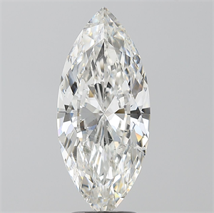 Picture of Natural Diamond 3.50 Carats, Marquise with  Cut, G Color, SI2 Clarity and Certified by GIA