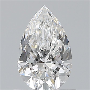 Picture of Natural Diamond 0.70 Carats, Pear with  Cut, F Color, VS2 Clarity and Certified by GIA