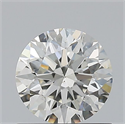 Natural Diamond 0.80 Carats, Round with Excellent Cut, I Color, SI1 Clarity and Certified by GIA