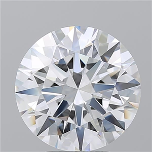 Foto Diamante Natural 5.35 quilates, Redondo , Color D, claridad FL y certificado GIA de