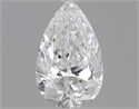 0.51 Carats, Pear Diamond with  Cut, D Color, VVS1 Clarity and Certified by GIA