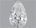 0.40 Carats, Pear Diamond with  Cut, D Color, VVS1 Clarity and Certified by GIA
