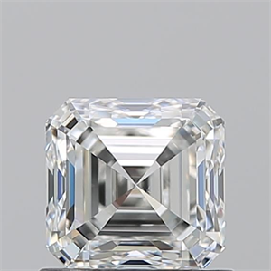 Picture of Natural Diamond 1.01 Carats, Asscher with  Cut, H Color, VS2 Clarity and Certified by GIA