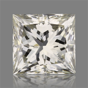 Picture of Natural Diamond 0.19 Carats, Princess with  Cut, L Color, SI2 Clarity and Certified by GIA