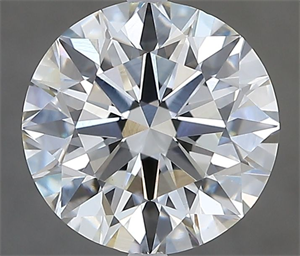 Foto Diamante Natural 2.50 quilates, Redondo , Color I, claridad VS1 y certificado GIA de