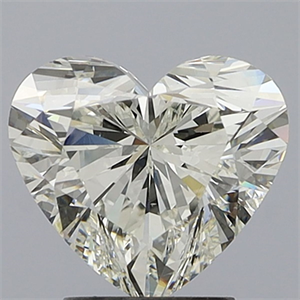 Picture of Natural Diamond 3.01 Carats, Heart with  Cut, H Color, SI1 Clarity and Certified by HRD