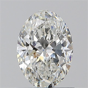 Foto Diamante Natural 0.90 quilates, Ovalado , Color F, claridad VS2 y certificado GIA de