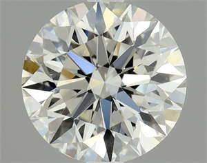 Picture of Natural Diamond 0.82 Carats, Round with Excellent Cut, I Color, VVS1 Clarity and Certified by GIA