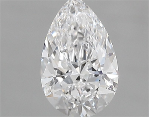 Foto Diamante Natural 0.50 quilates, De pera , Color D, claridad VVS2 y certificado GIA de