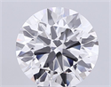 Lab Grown Diamond 6.58 Carats, Round with Ideal Cut, E Color, VVS1 Clarity and Certified by IGI