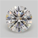 Lab Grown Diamond 1.06 Carats, Round with Ideal Cut, D Color, VS1 Clarity and Certified by IGI