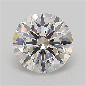 Picture of Lab Grown Diamond 1.06 Carats, Round with Ideal Cut, D Color, VS1 Clarity and Certified by IGI