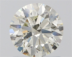 Picture of Natural Diamond 1.00 Carats, Round with Excellent Cut, J Color, SI1 Clarity and Certified by IGI