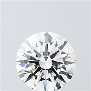 Picture of Lab Grown Diamond 1.54 Carats, Round with Ideal Cut, F Color, VVS2 Clarity and Certified by IGI