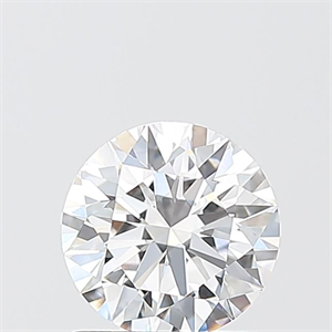 Picture of Lab Grown Diamond 1.02 Carats, Round with Ideal Cut, D Color, VVS2 Clarity and Certified by IGI