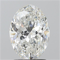 Diamante Natural 1.71 quilates, Ovalado , Color G, claridad VS2 y certificado GIA