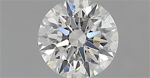 Foto Diamante Natural 0.52 quilates, Redondo , Color F, claridad VS1 y certificado IGI de