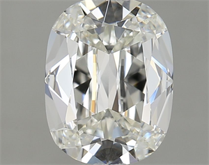 Foto Diamante Natural 1.34 quilates, Del cojín , Color I, claridad VVS2 y certificado GIA de