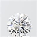 Lab Grown Diamond 1.01 Carats, Round with Ideal Cut, E Color, VS1 Clarity and Certified by IGI