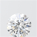 Lab Grown Diamond 1.09 Carats, Round with Ideal Cut, E Color, VVS2 Clarity and Certified by IGI