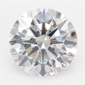 Picture of Lab Grown Diamond 2.97 Carats, Round with Ideal Cut, D Color, IF Clarity and Certified by IGI