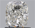 Natural Diamond 1.00 Carats, Cushion with  Cut, I Color, VS2 Clarity and Certified by GIA