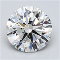 4.01 quilates, Redondo Diamante , Color H, claridad SI2 y certificado por GIA