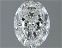 Natural Diamond 1.01 Carats, Oval with  Cut, G Color, VS1 Clarity and Certified by IGI