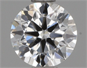 Natural Diamond 0.70 Carats, Round with Excellent Cut, E Color, SI1 Clarity and Certified by IGI